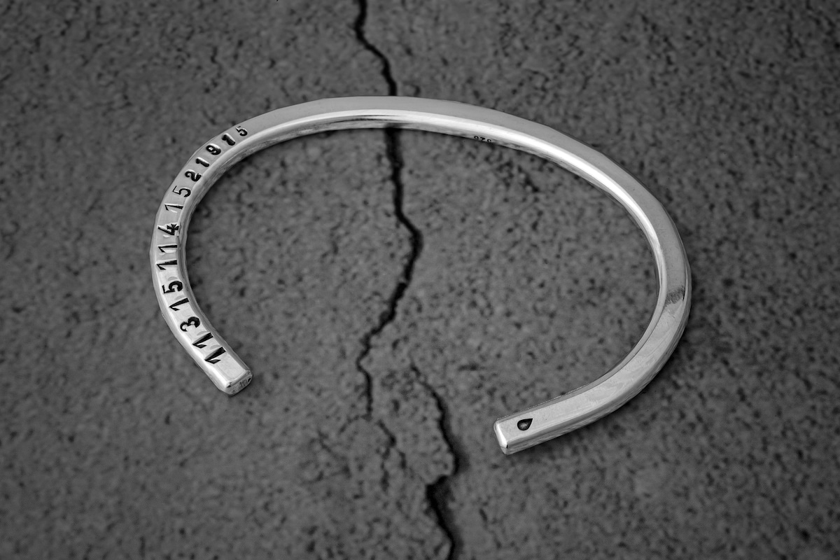 Armreif Gewölbt Oval 925 Sterling Silber 12mm